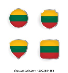 Lithuania Country Badge and Label Collection