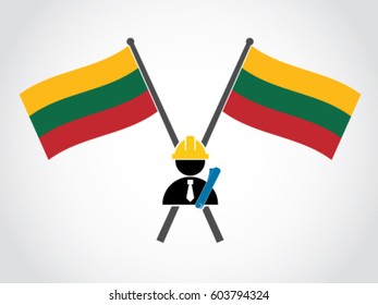 Lithuania Emblem Architect