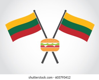 Lithuania Emblem Burger