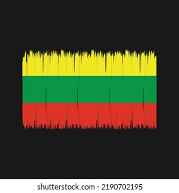 Salto de la bandera de Lituania. Bandera nacional