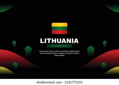 Lithuania Independence Day Background Event