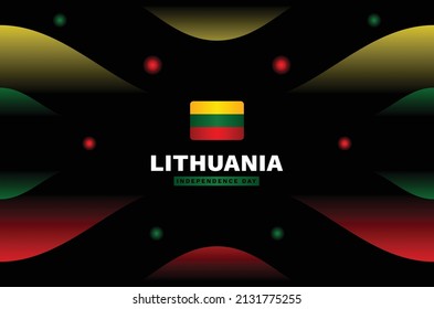 Lithuania Independence Day Background Event