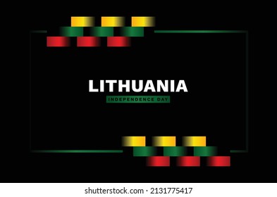 Lithuania Independence Day Background Event