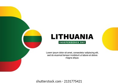 Lithuania Independence Day Background Event