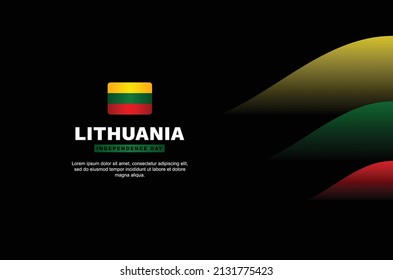 Lithuania Independence Day Background Event