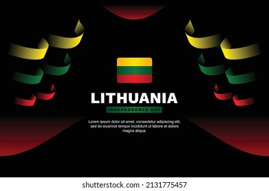 Lithuania Independence Day Background Event