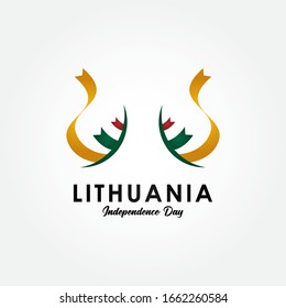 Lithuania Independence Day Vector Design Illustration