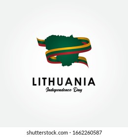 Lithuania Independence Day Vector Design Illustration