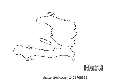 Lithuania map outline. A state located in Europe, on the eastern coast of the Baltic Sea. Hand drawing. Hand drawn illustration.