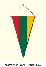 Lithuania national flag 