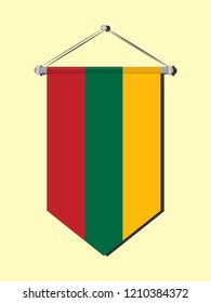 Lithuania national flag 
