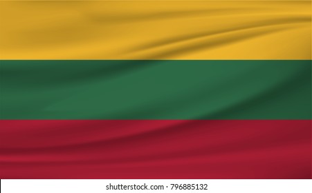 Lithuania national flag