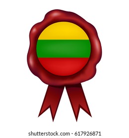 Lithuania Wax Seal