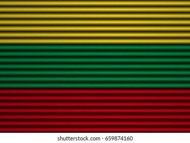 The Lithuanian flag.Abstract background.