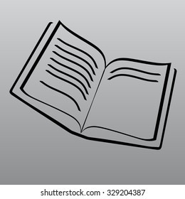 The litle book vector illustration