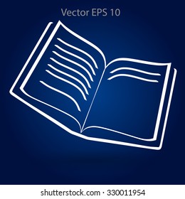 The litle book vector illustration