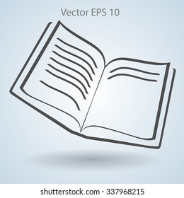 The litle book vector illustration