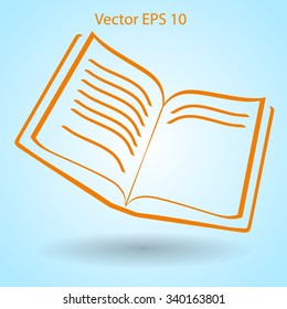 The litle book vector illustration