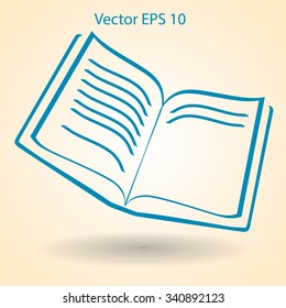 The litle book vector illustration