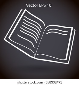 The litle book vector illustration