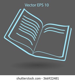 The litle book vector illustration