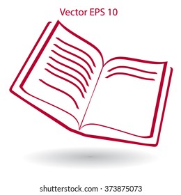 The litle book vector illustration