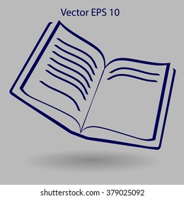 The litle book vector illustration