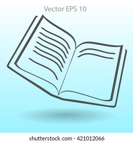 The litle book vector illustration