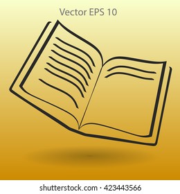The litle book vector illustration
