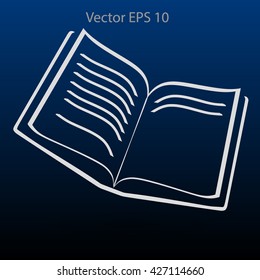 The litle book vector illustration