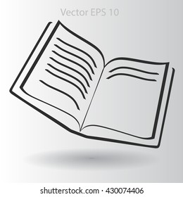 The litle book vector illustration