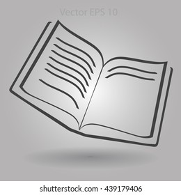 The litle book vector illustration