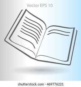 The litle book vector illustration