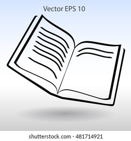 The litle book vector illustration