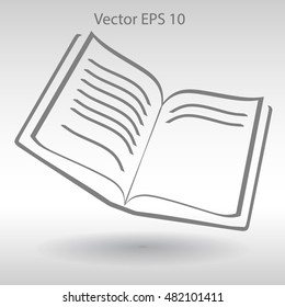 The litle book vector illustration
