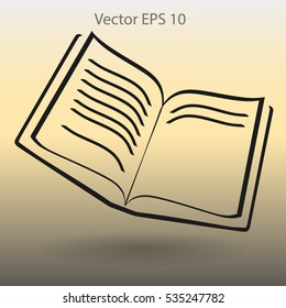 The litle book vector illustration