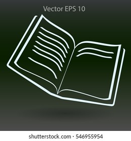 The litle book vector illustration