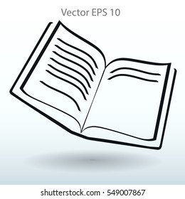 The litle book vector illustration