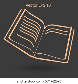 The litle book vector illustration
