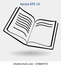 The litle book vector illustration