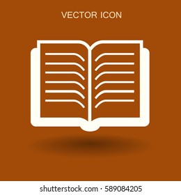 Ilustración vectorial del libro pequeño