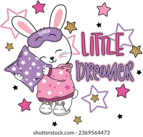 litle dreamer graphic tees for girl sleepwear design star