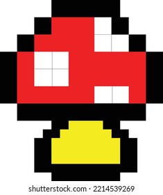 Pixel baja de la cola de molde liviana