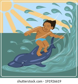 Litle surfer
