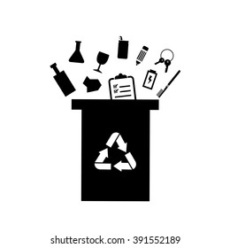  litter bin types of  household waste 