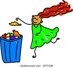litter girl