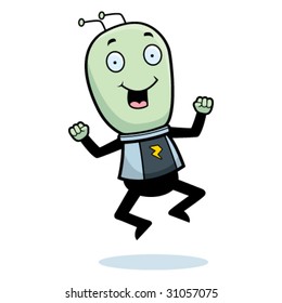 Little Alien Jumping