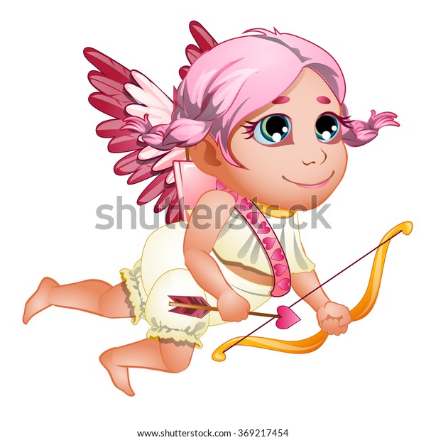 Little Angel Archer Arrow Vector Stock Vector (royalty Free) 369217454