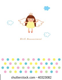 little angel arrival greeting