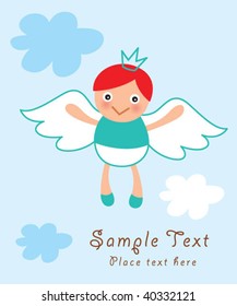 little angel boy
